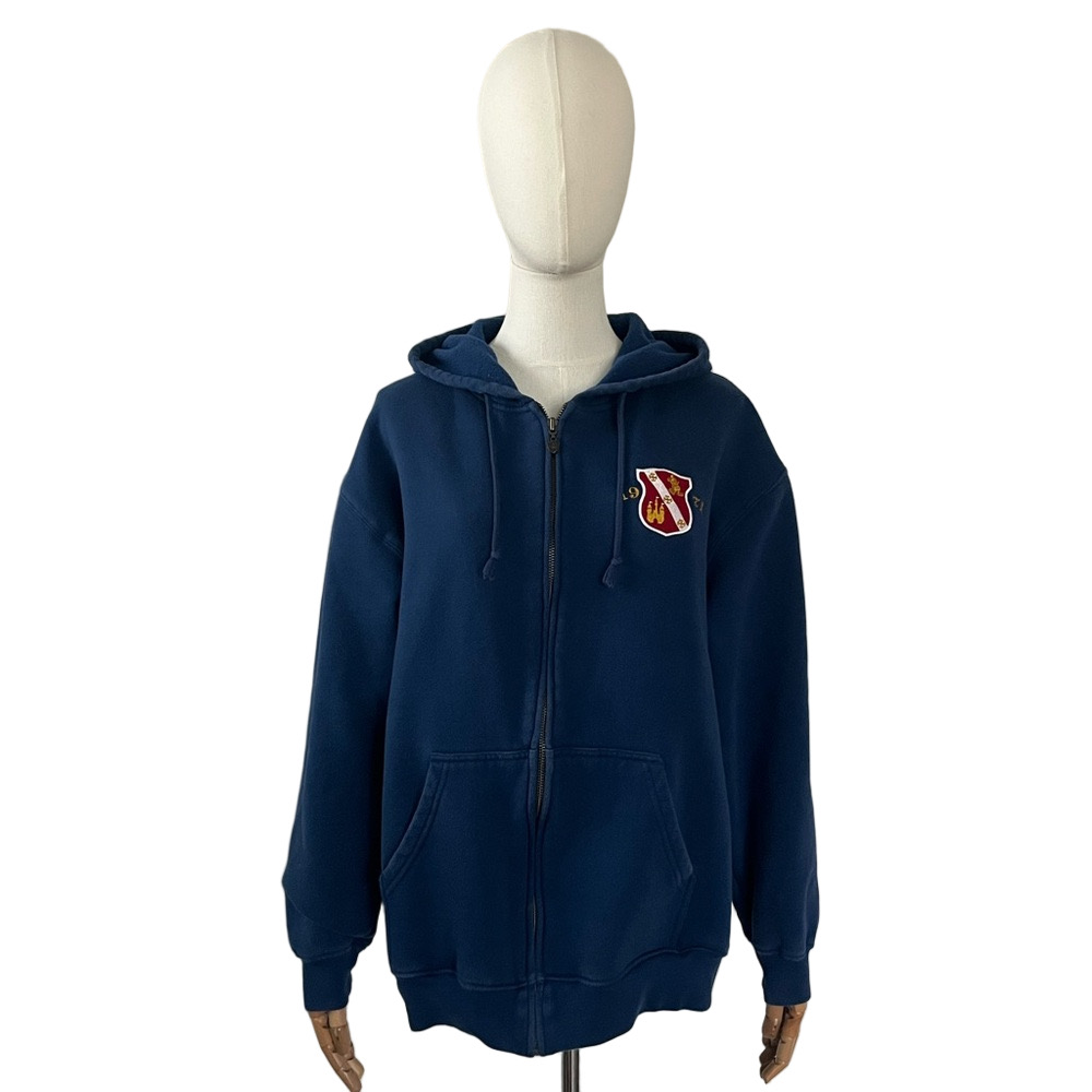 Walt Disney World Hoodie Embroidered 1971 Crest Blue Size M - Picture 3 of 12